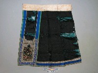 藏品(黑地彩繡吉祥圖百褶裙)的圖片